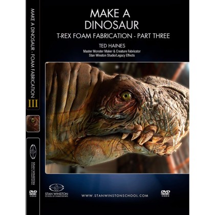 DVD Ted Haines : Make a Dinosaur - T-Rex Foam Fabrication Part 3