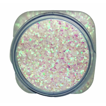 Paillettes paisses de maquillage 1mm 100g Cristal Rose Hologramme