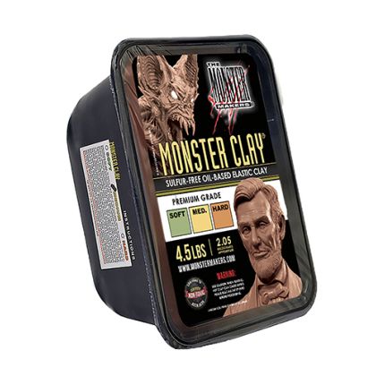 Pte  modeler Monster Clay Premium 2.05 kg - Medium (port inclus)