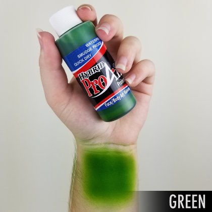 Fard fluide Waterproof pour aérographe ProAiir HYBRID 2oz (60 ml) - Green