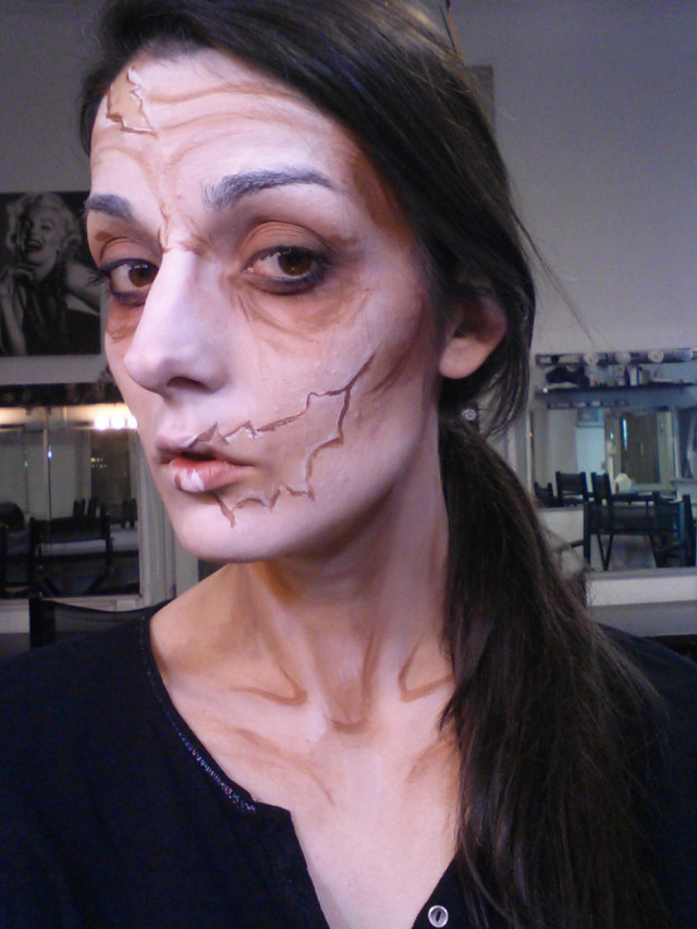 tuto maquillage de zombie pour Halloween