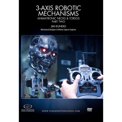 DVD Jim Kundig : 3-Axis Robotic Mechanisms - Animatronic Necks & Torsos - Pt.2