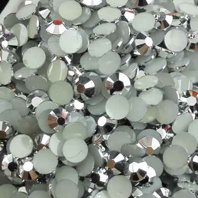 Strass 3mm - 10 000 pices - Multiple Facets Mine Silver