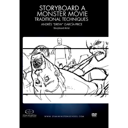 DVD Andrs "Drew" Garca-Price : Storyboard A Monster Movie - Traditional Techniques