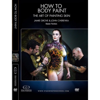 DVD John Cherevka & Jamie Grove : How to Body Paint - The Art of Painting Skin