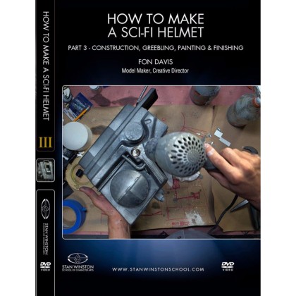 DVD Fon Davis : How to Make a Sci-Fi Helmet - Part 3