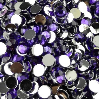 Strass 3mm - 10 000 pices - Multiple Facets Violet