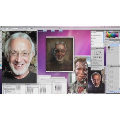 DVD Terry Wolfinger : Portrait Illustration - Part 2 - Painting with Photoshop