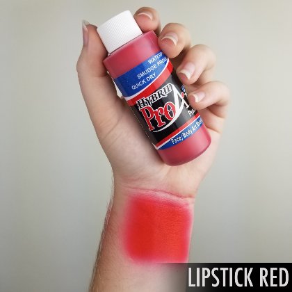 Fard fluide Waterproof pour aérographe ProAiir HYBRID 2oz (60 ml) - Lipstick Red