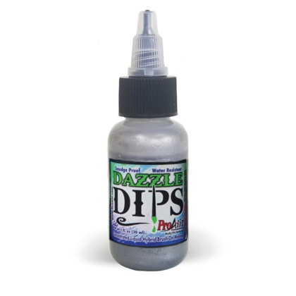 Fard Waterproof Iris ProAiir Dazzle DIPS 1oz (30 ml) - Silver Dazzle