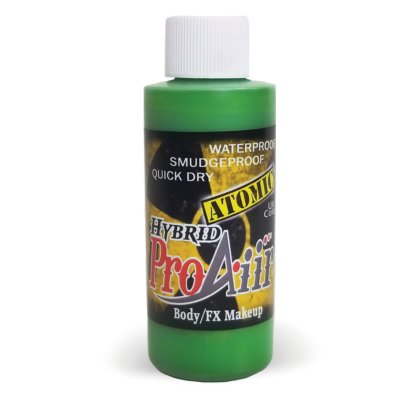 Fard fluide Waterproof FLUO pour arographe ProAiir HYBRID 2oz (60 ml) - Gamma Green
