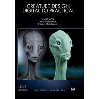 DVD Casey Love : Creature Design - Digital To Practical
