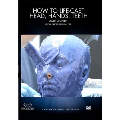 DVD Mark Viniello :  How To Life-Cast - Head, Hands & Teeth