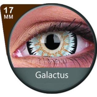 Lentilles Mini Sclrales 17mm - 12 mois - Galactus