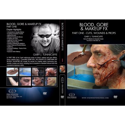 DVD Gary J. Tunnicliffe : Blood, Gore & Makeup FX - Part 1