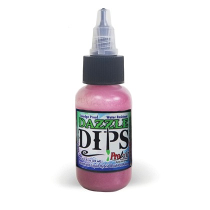 Fard Waterproof Iris ProAiir Dazzle DIPS 1oz (30 ml) - Pink Dazzle